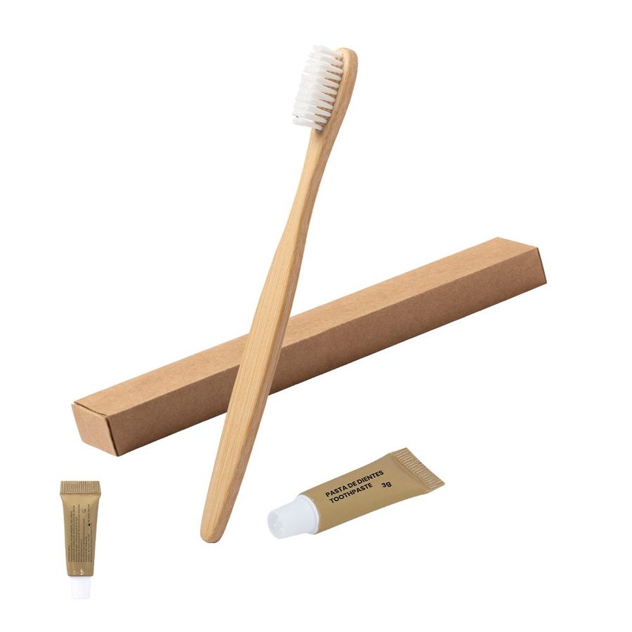 Set Cepillo Dientes Bambú Blarix