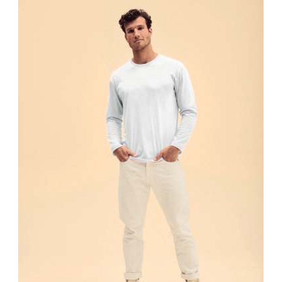 Camiseta Adulto Blanca Iconic Long Sleeve T