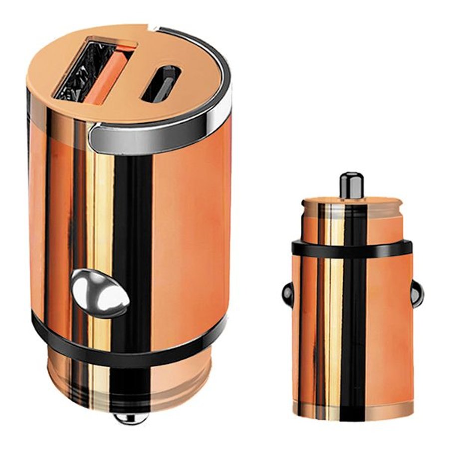 Adaptador Metálico para Automóvil CC10 ENCOBRIZADO