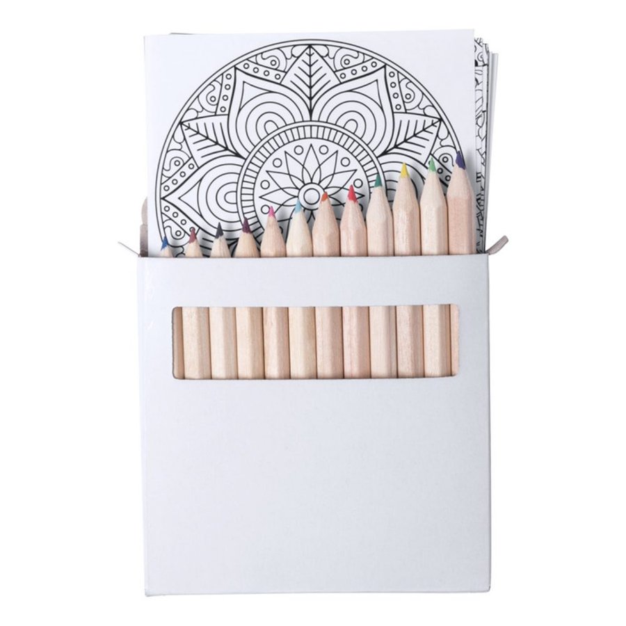 Bolígrafo Lápices de colores con láminas para colorear Set N200