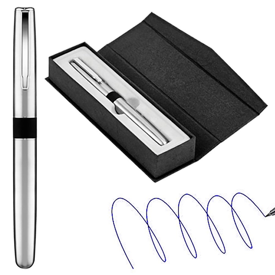 Bolígrafo Roller Metálico con Estuche B60