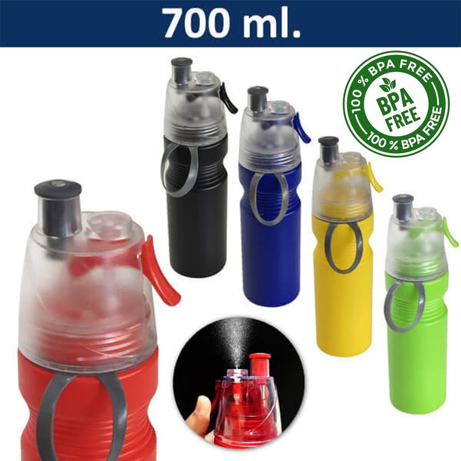 Botella Plástica con Rociador M23