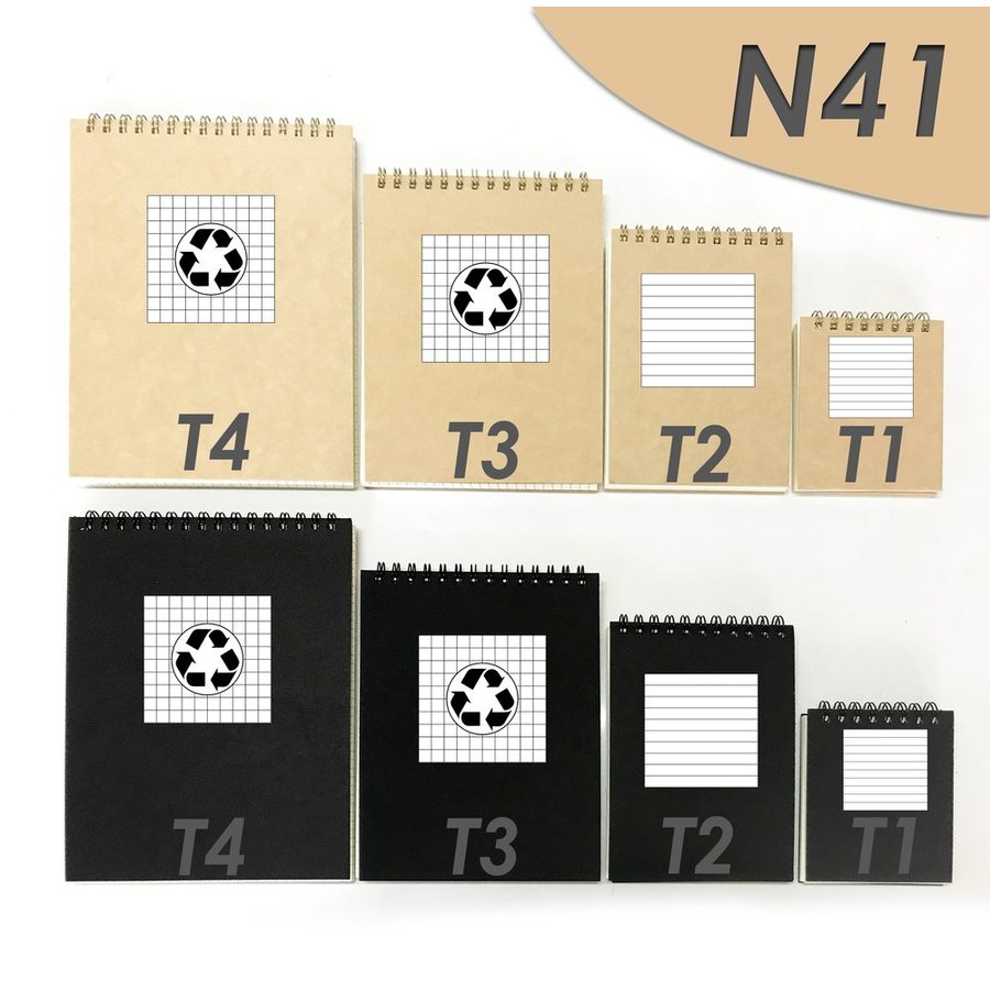 Cuaderno - Libreta Tapa Cartón N41