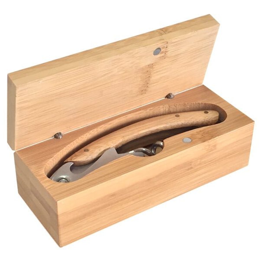 Descorchador Bamboo Vino W8