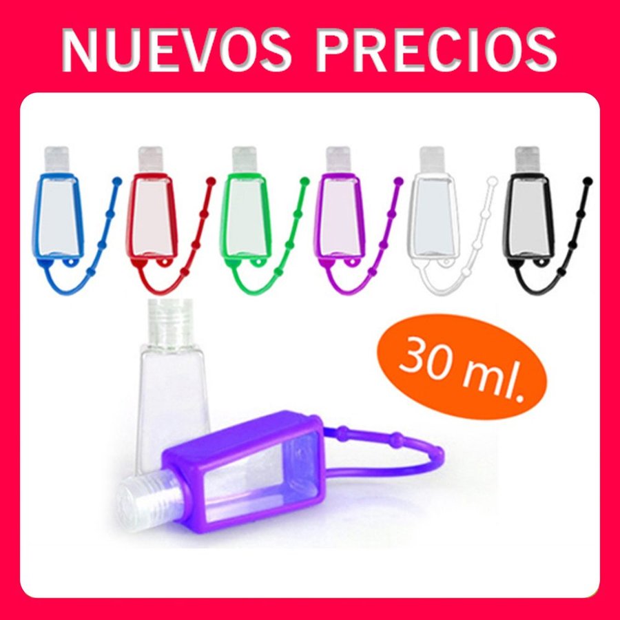 Envase con Alcohol Gel Transportable Hanger AH1