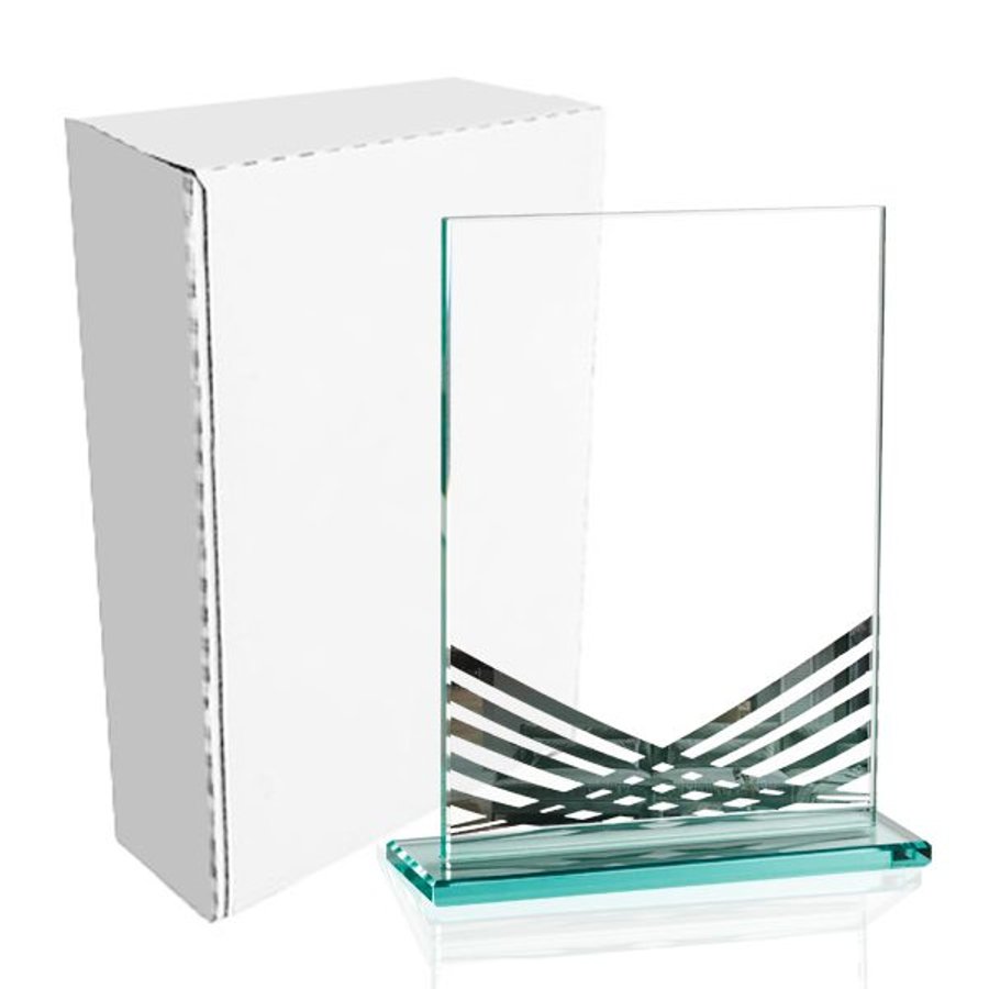 Galvano Cristal Rectangular Jade 2353
