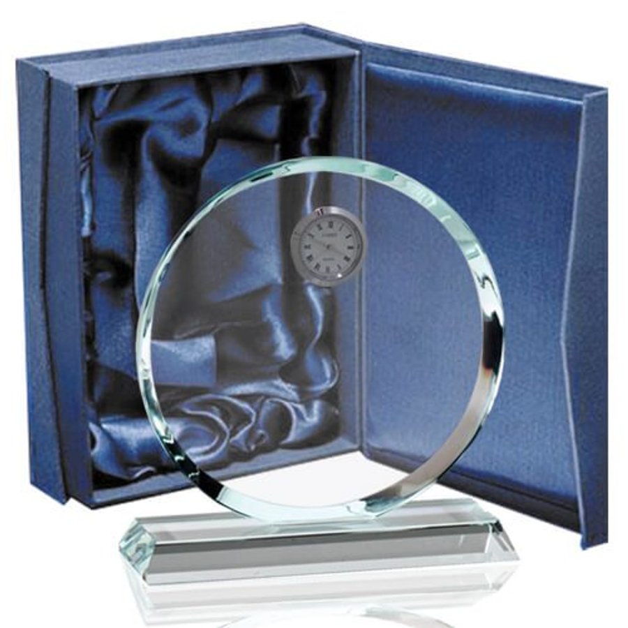 Galvano Cristal Reloj Circular CC 01