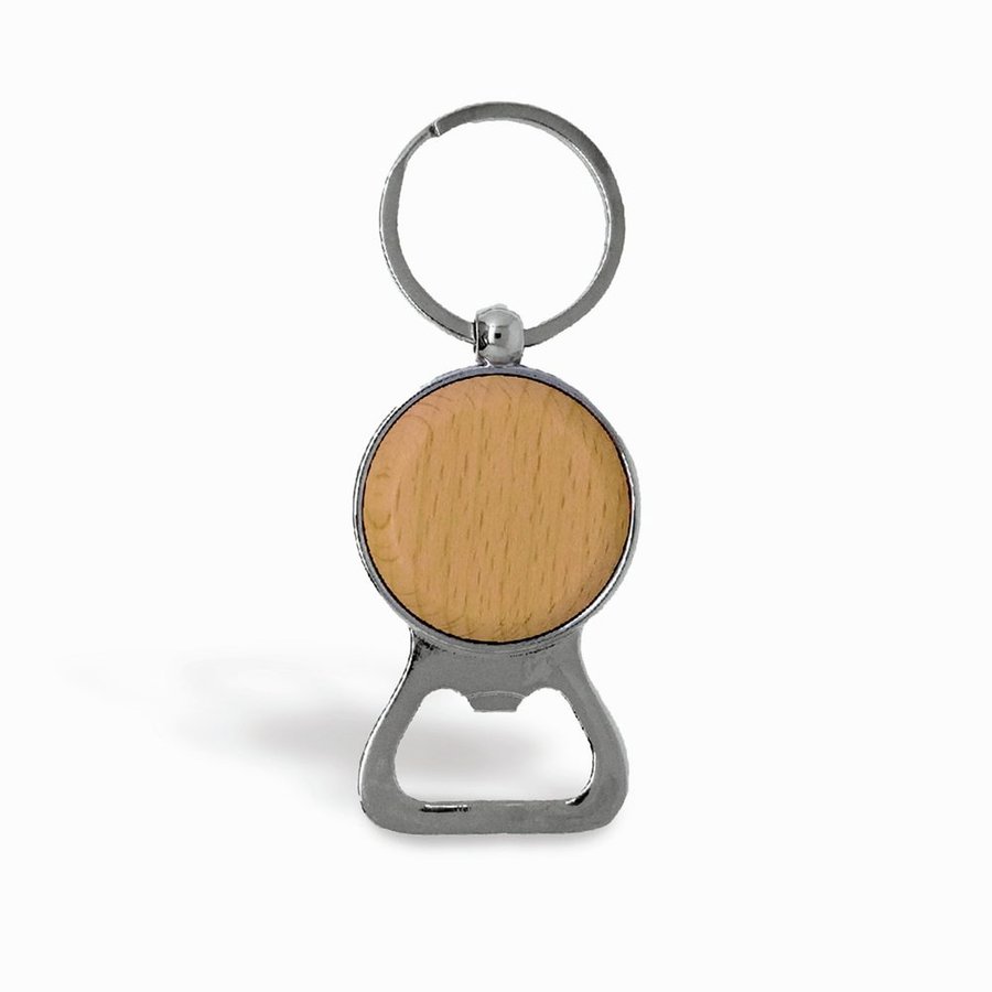 Llavero Madera Bamboo Destapador K122