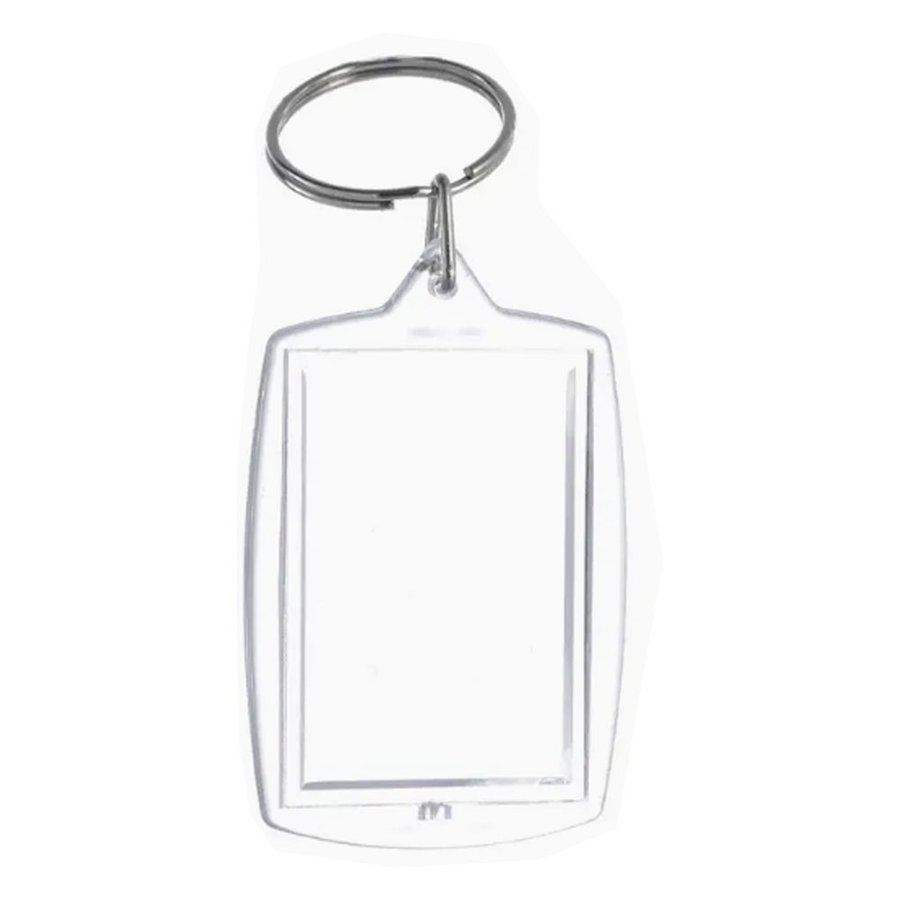 Llavero Plástico para Foto K76 Transparente