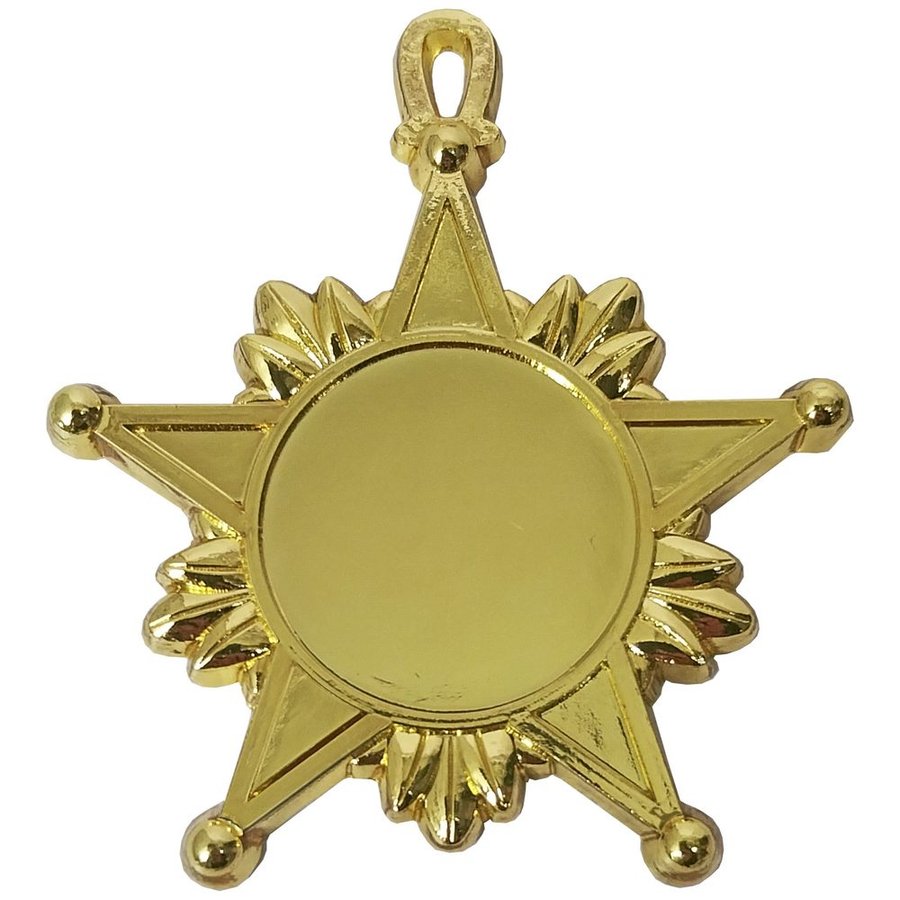 Medalla Condecoración de Fierro Estrella con Hojas CON03