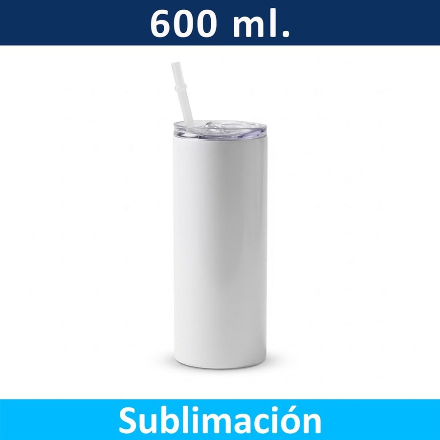 Mug Acero Inoxidable Térmico Sublimable Skinny M157