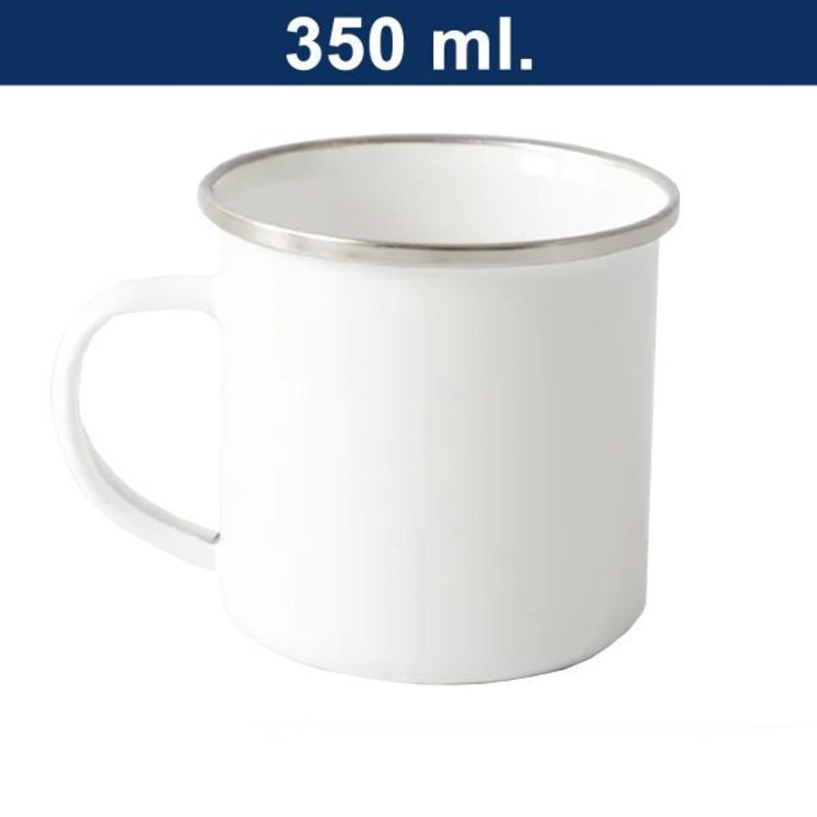 Mug TazónAcero Enlozado NO sublimable M81