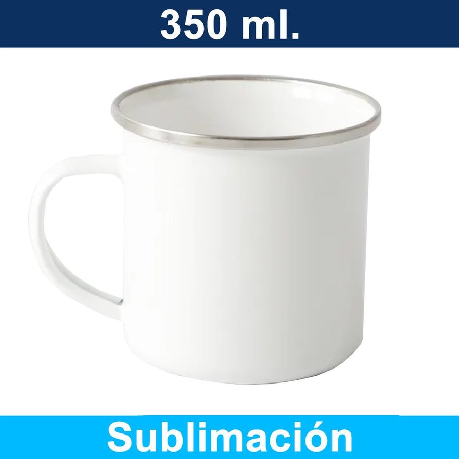 Mug TazónAcero Enlozado sublimable M181
