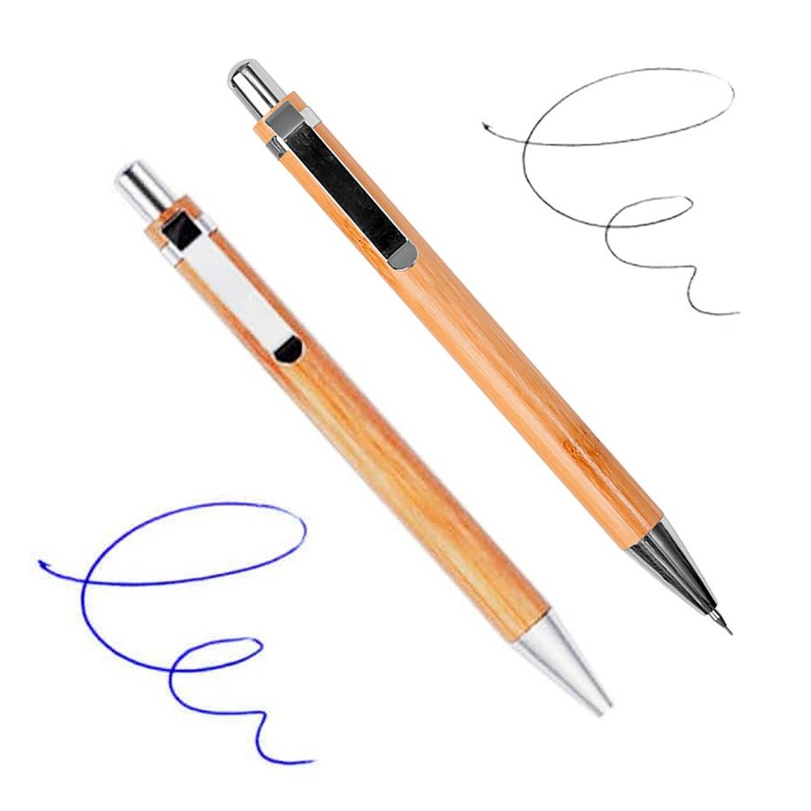 Set Bolígrafo Portaminas Bamboo B92