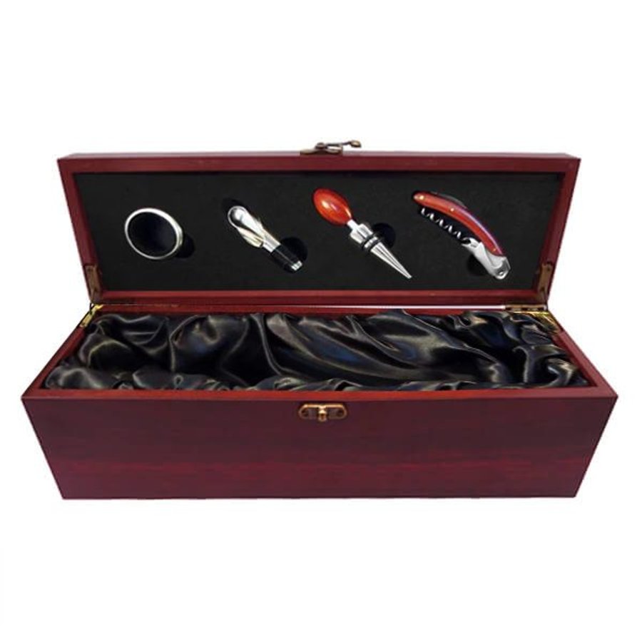 Set de Vino Caoba Deluxe W22