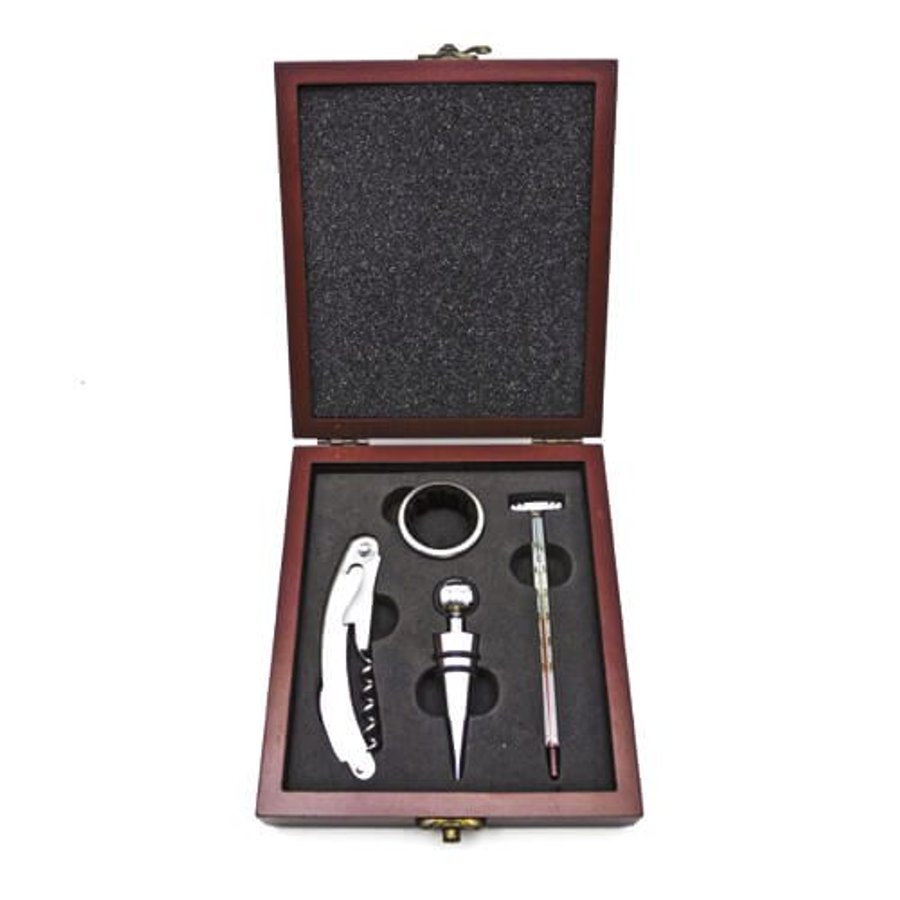 Set de Vino Caoba W3