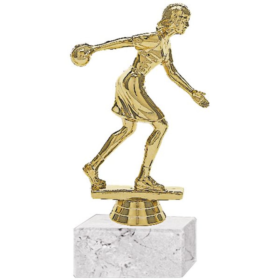 Trofeo Plástico Bocha Femenino