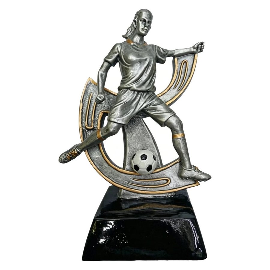 Trofeo Resina Futbolista Femenina FUT10
