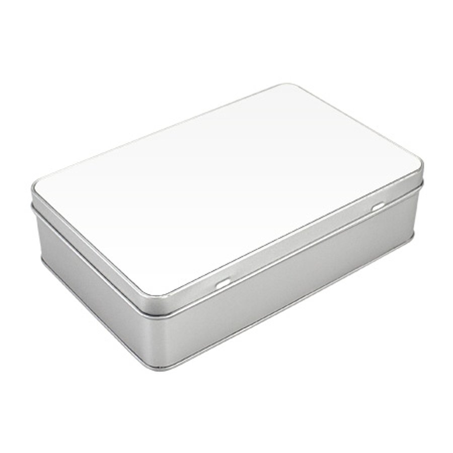 Caja Metálica Rectangular Sublimación