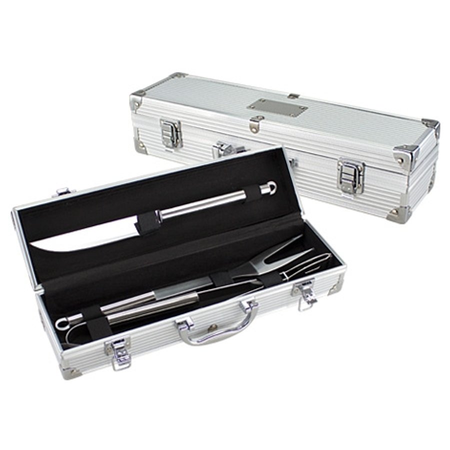 Deluxe BBQ Set Metálico
