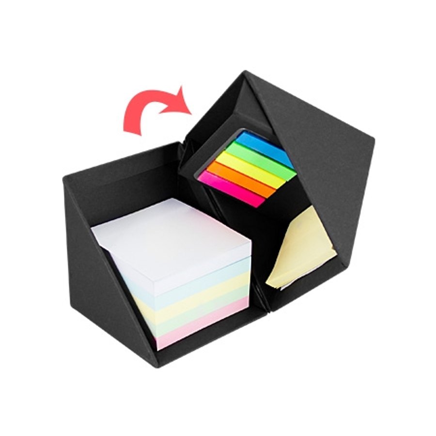 Memo Set Cubo Ecológico con Porta-Lápices