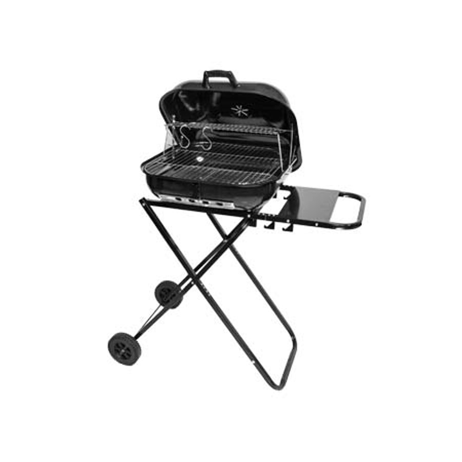 Parrilla plegable con Ruedas