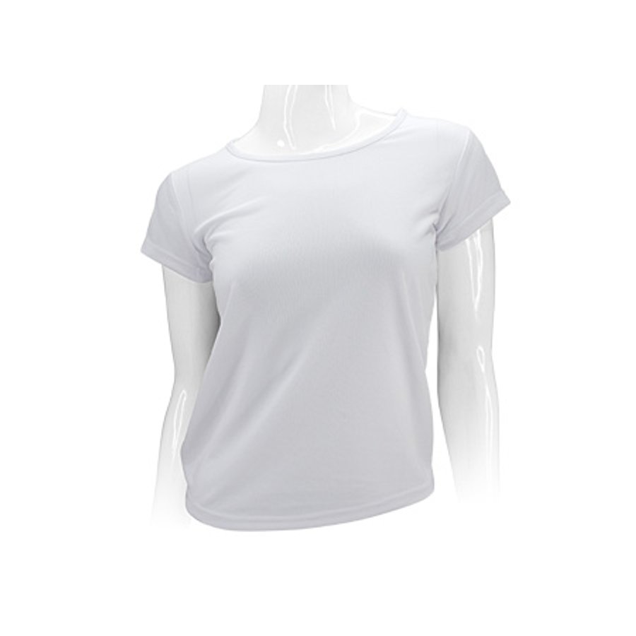 Polera Manga Corta Poliéster Mujer