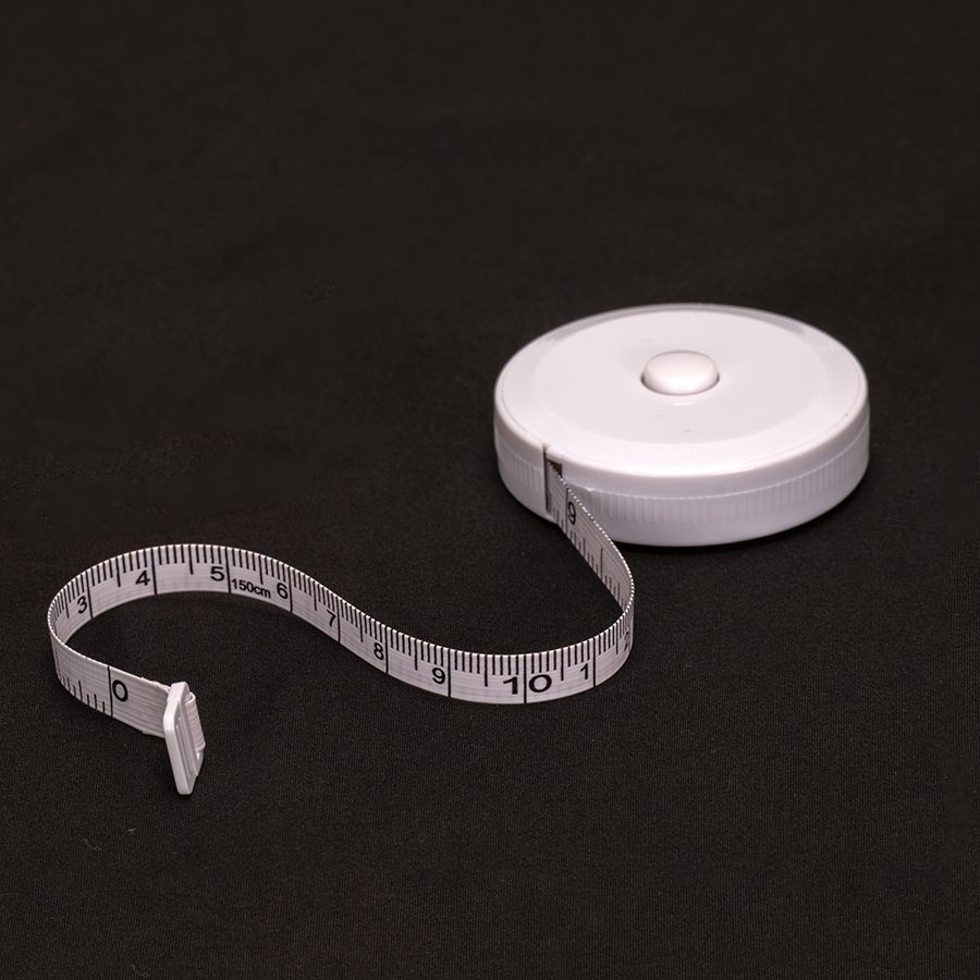 Cinta huincha de medir costurera retráctil flexible 1.5m
