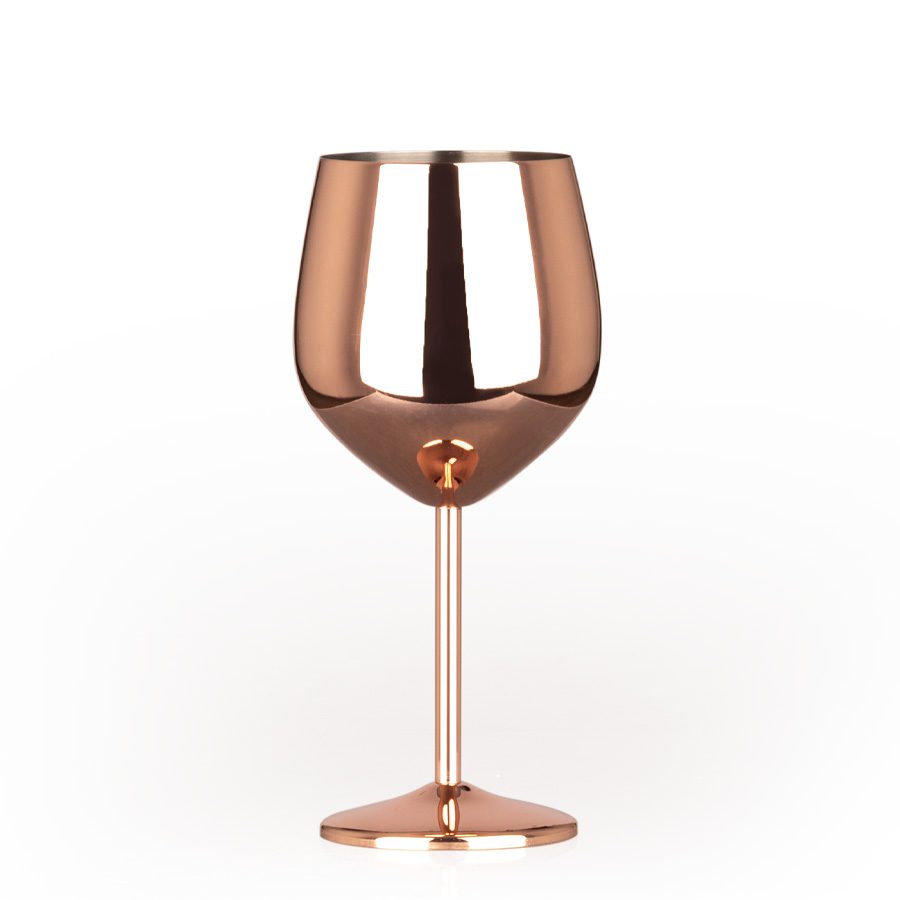 Copa metálica Encobrizada 1/2 L