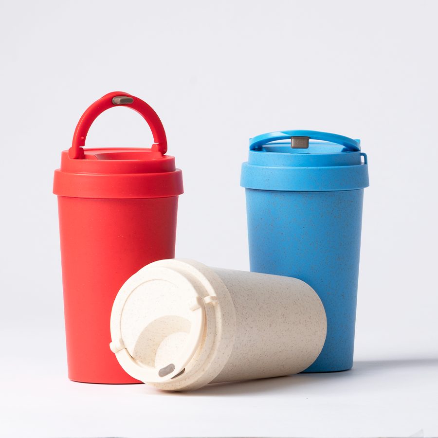 Mug térmico Eco Cup "COLOR WHEAT" 360cc