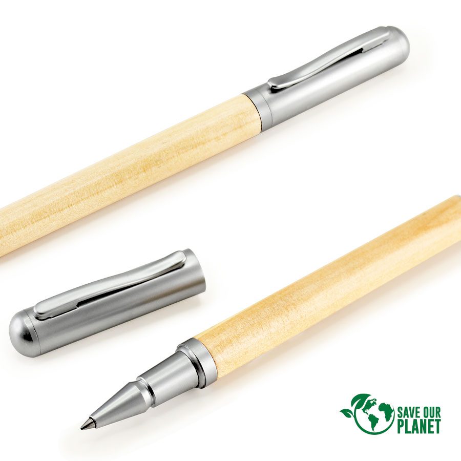 Roller Pen Bamboo y Metal