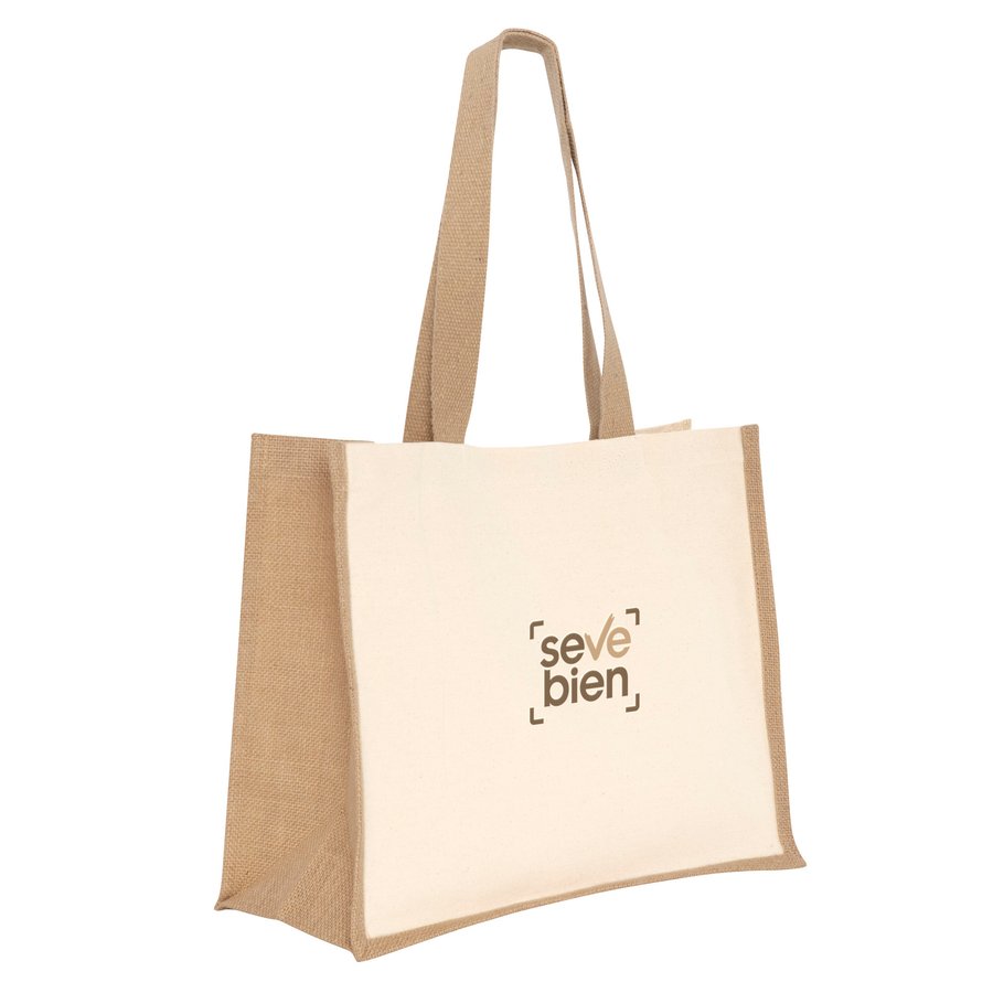 Bolsa de algodón y yute Yari — foto 2