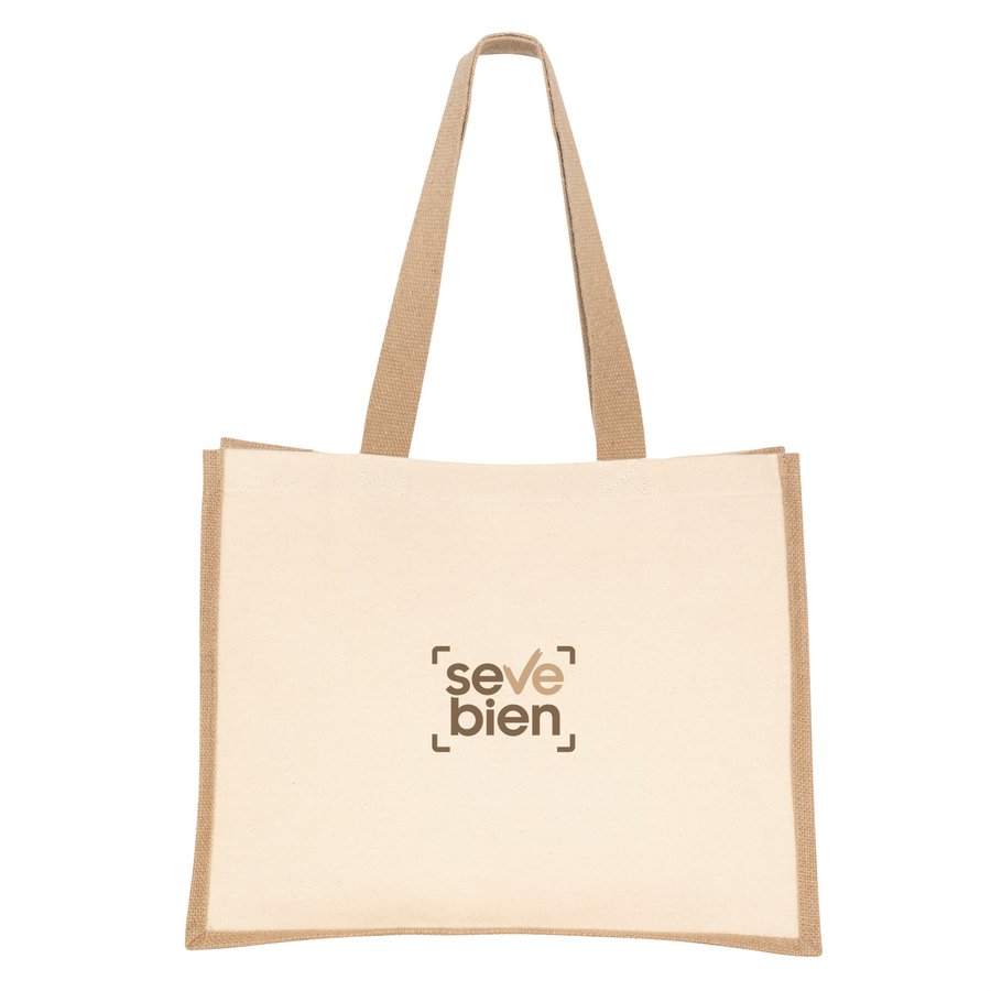 Bolsa de algodón y yute Yari — foto 3