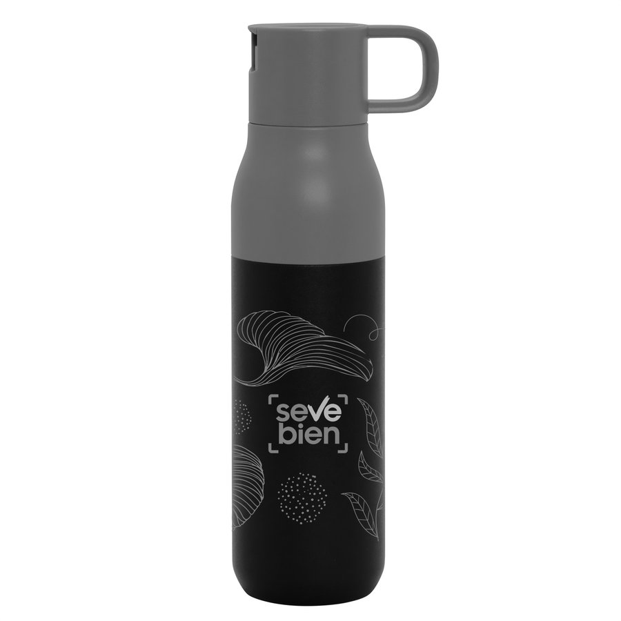 Botella térmica con dos tapas Rolling Top — foto 3