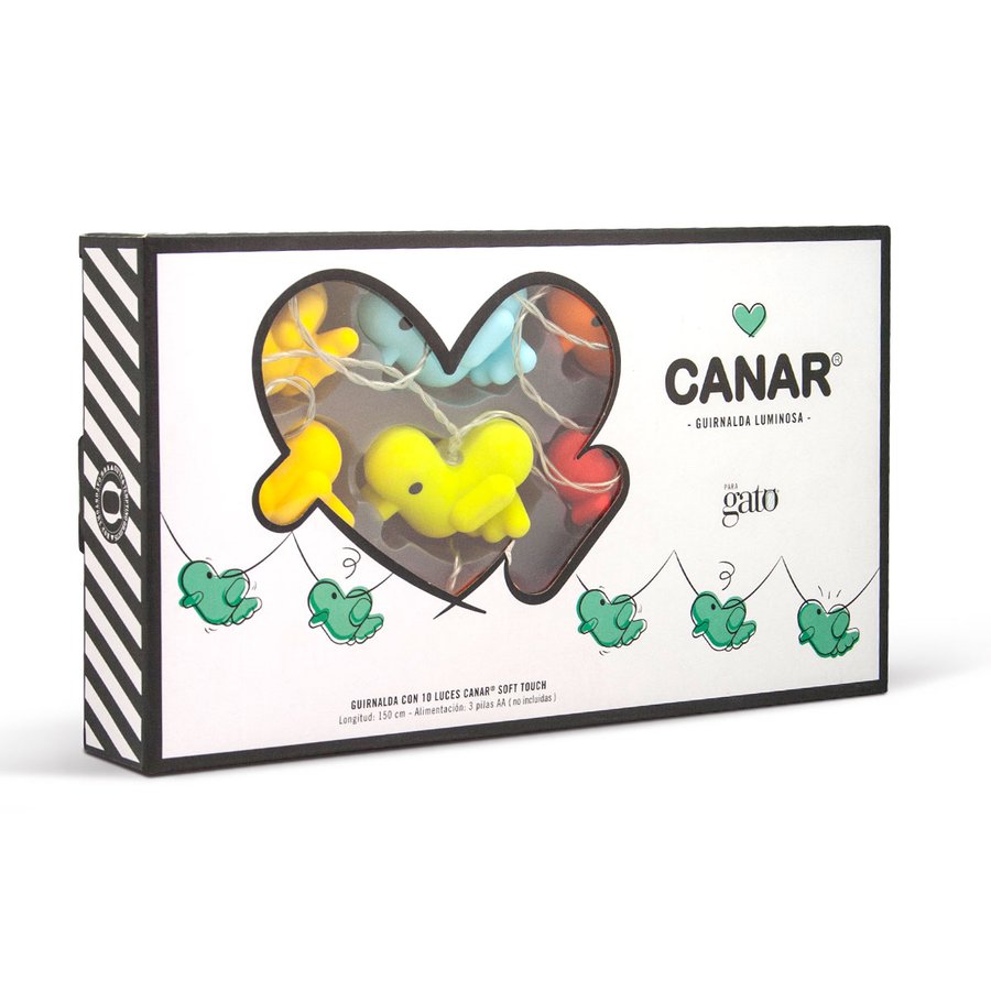 GUIRNALDA CANAR LED STRING — foto 4