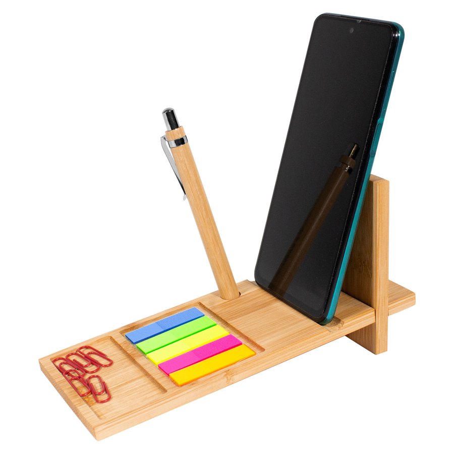 ORGANIZADOR DE ESCRITORIO DE BAMBÚ "NAGANO DESK" — foto 2