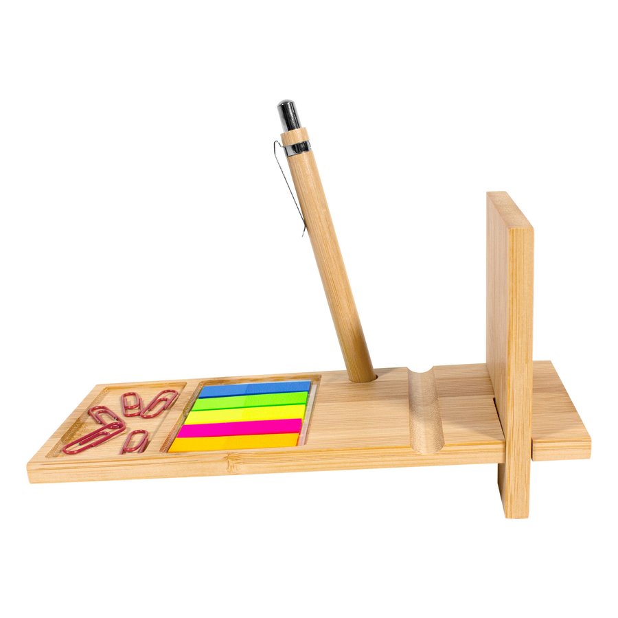 ORGANIZADOR DE ESCRITORIO DE BAMBÚ "NAGANO DESK" — foto 4