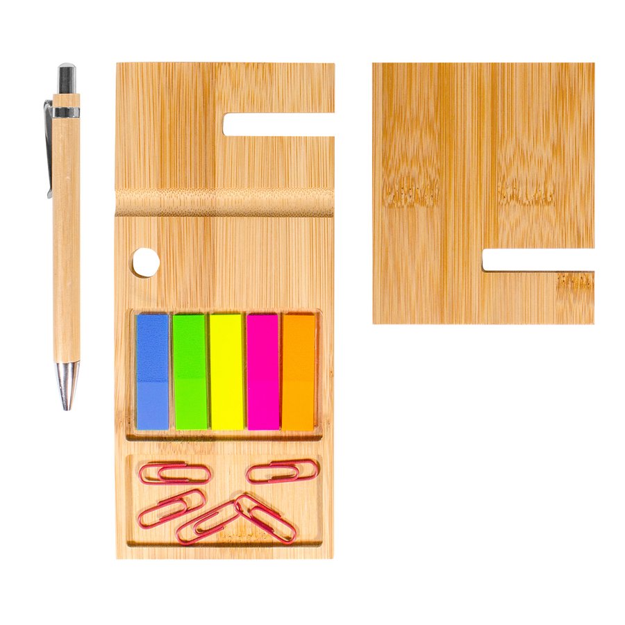 ORGANIZADOR DE ESCRITORIO DE BAMBÚ "NAGANO DESK" — foto 5