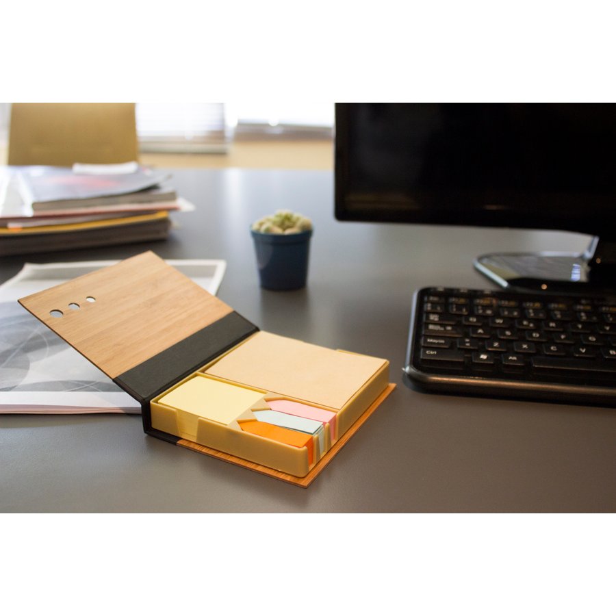 SET DE ESCRITORIO DE BAMBÚ "LURO" — foto 6