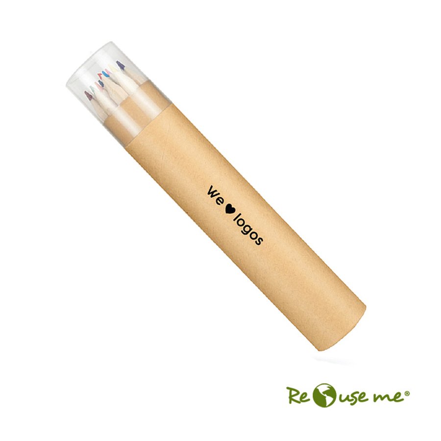 Set de Lápices Colores Eco 12 Tubo