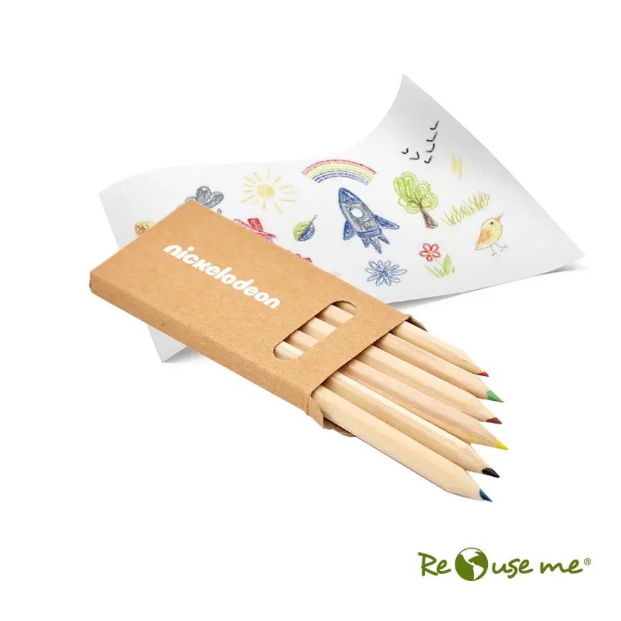 Set de Mini Lápices Grafito x 6